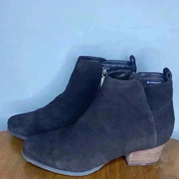 Blondo Waterproof Brown Ankle Booties Womens Size 9 - Picture 3 of 10